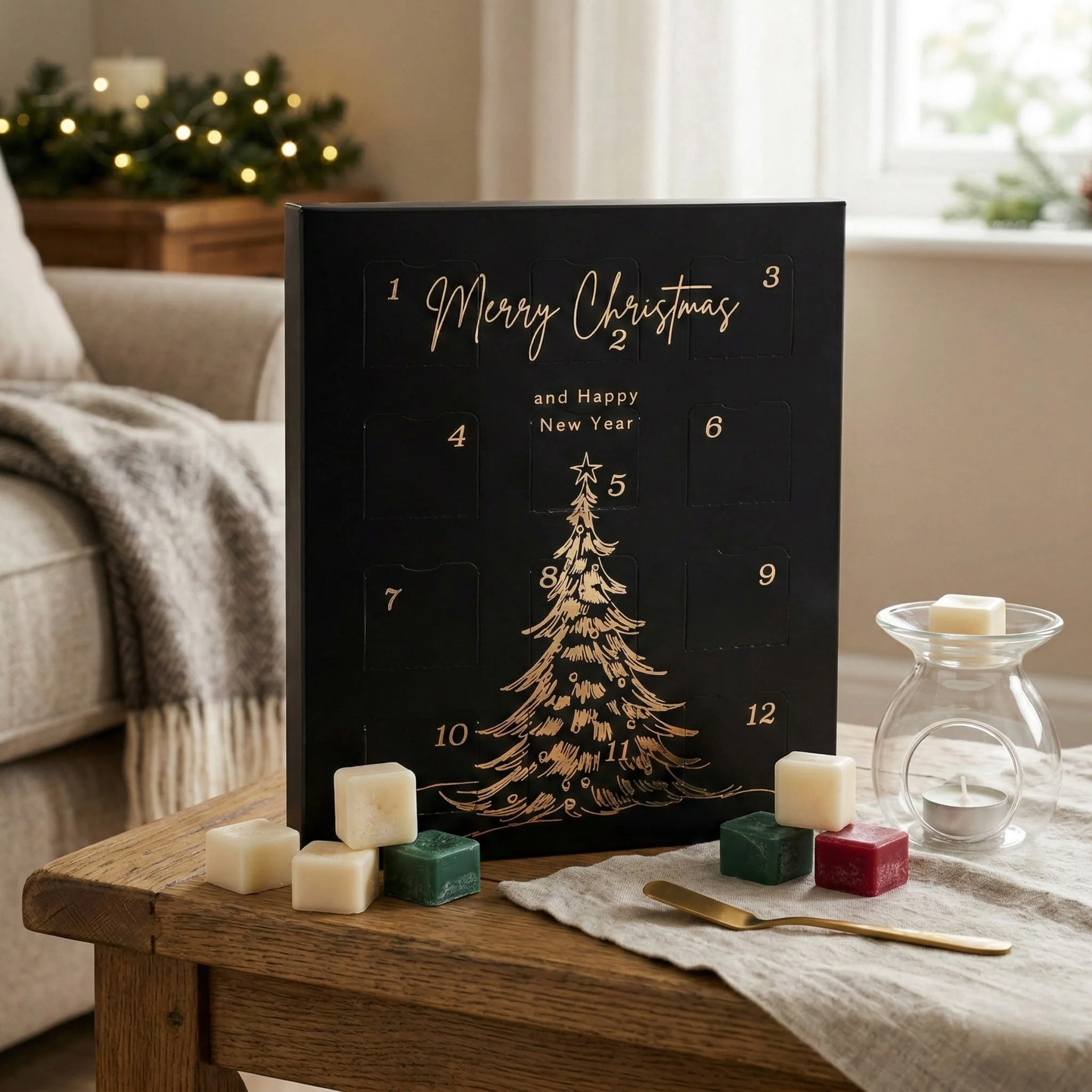 12 day Wax Melt Advent Calendar - Onyx Aurelia - Image 2