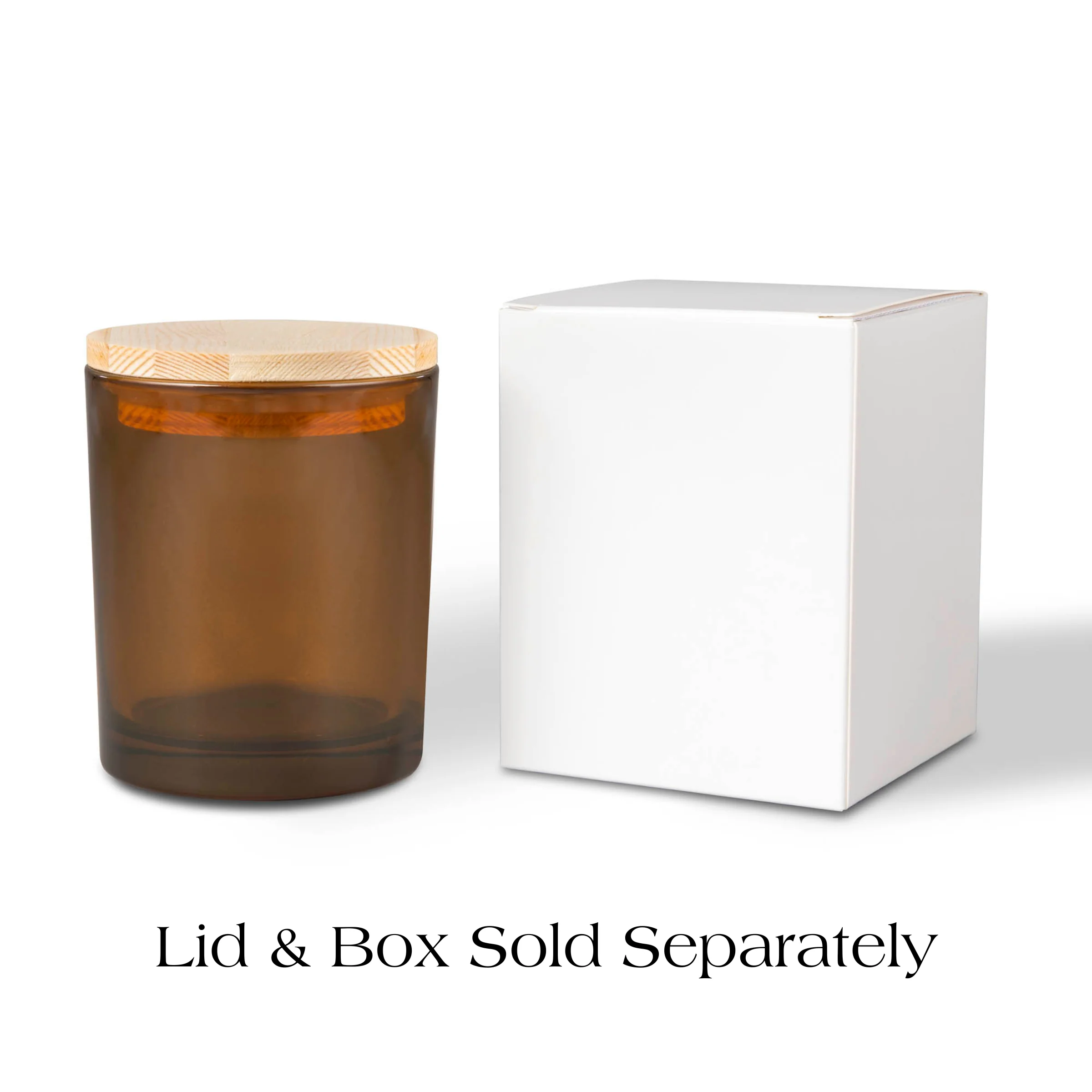 20cl Oxford Candle Jar (MEDIUM) - Amber - Image 3