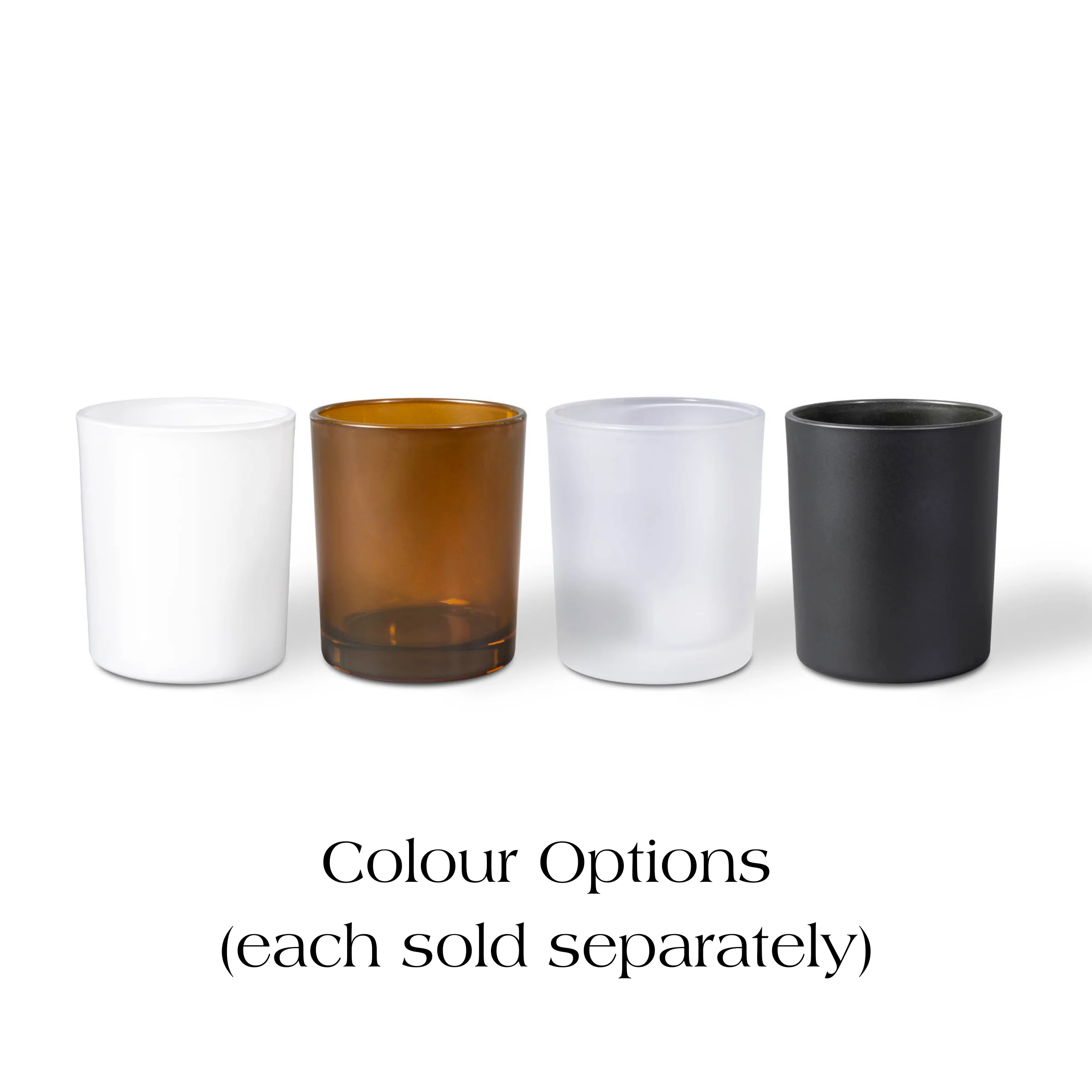 20cl Oxford Candle Jar (MEDIUM) - Matt Black - Image 4