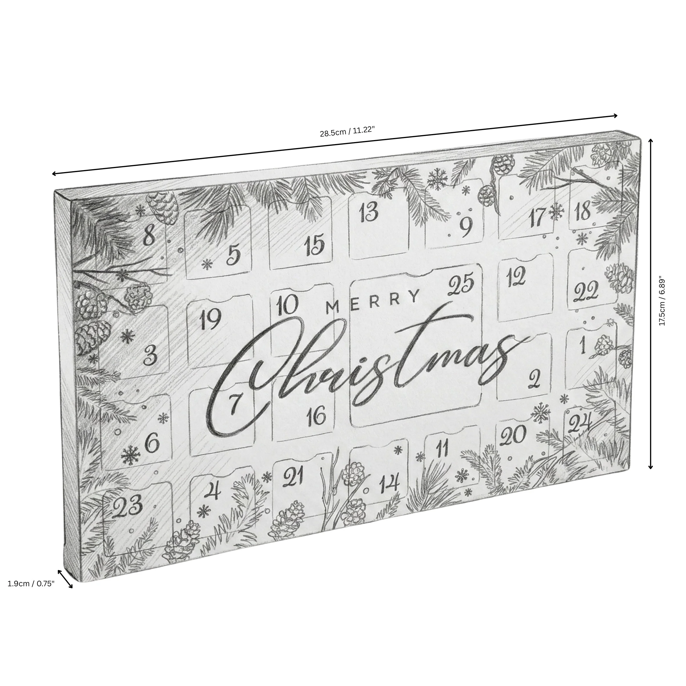 25 day Wax Melt Advent Calendar - Noir Luxe - Image 3