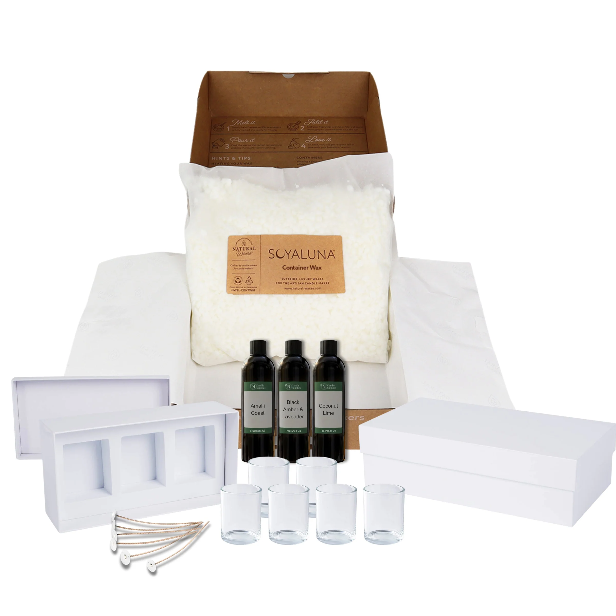 Make-Your-Own Scented Candle Gift Set - Best-Selling Scents
