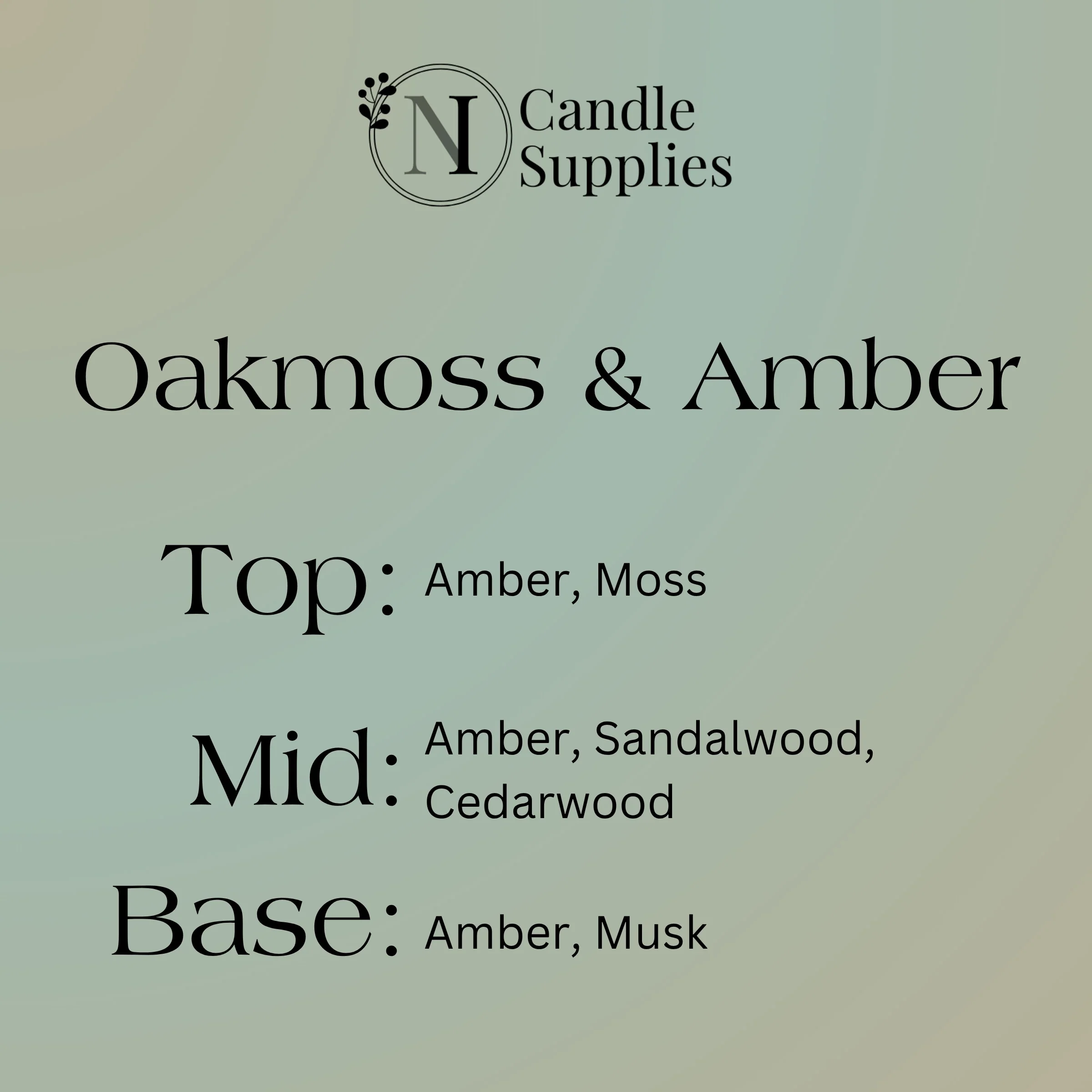 Oakmoss & Amber Fragrance Oil (MOD) - Image 2