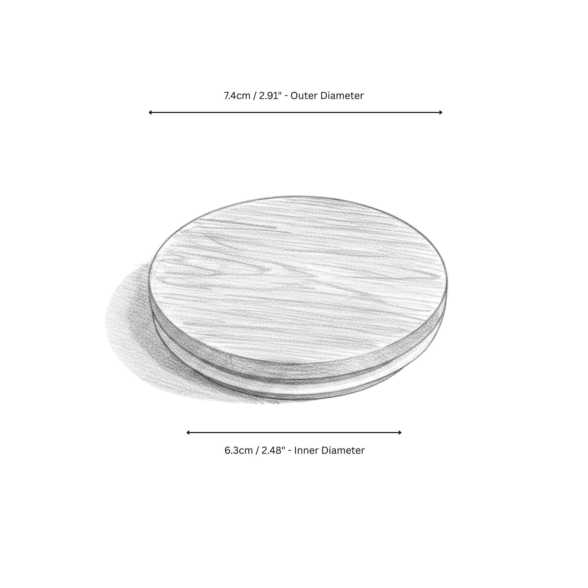 Medium Timber Lid for 20cl Oxford - Image 5