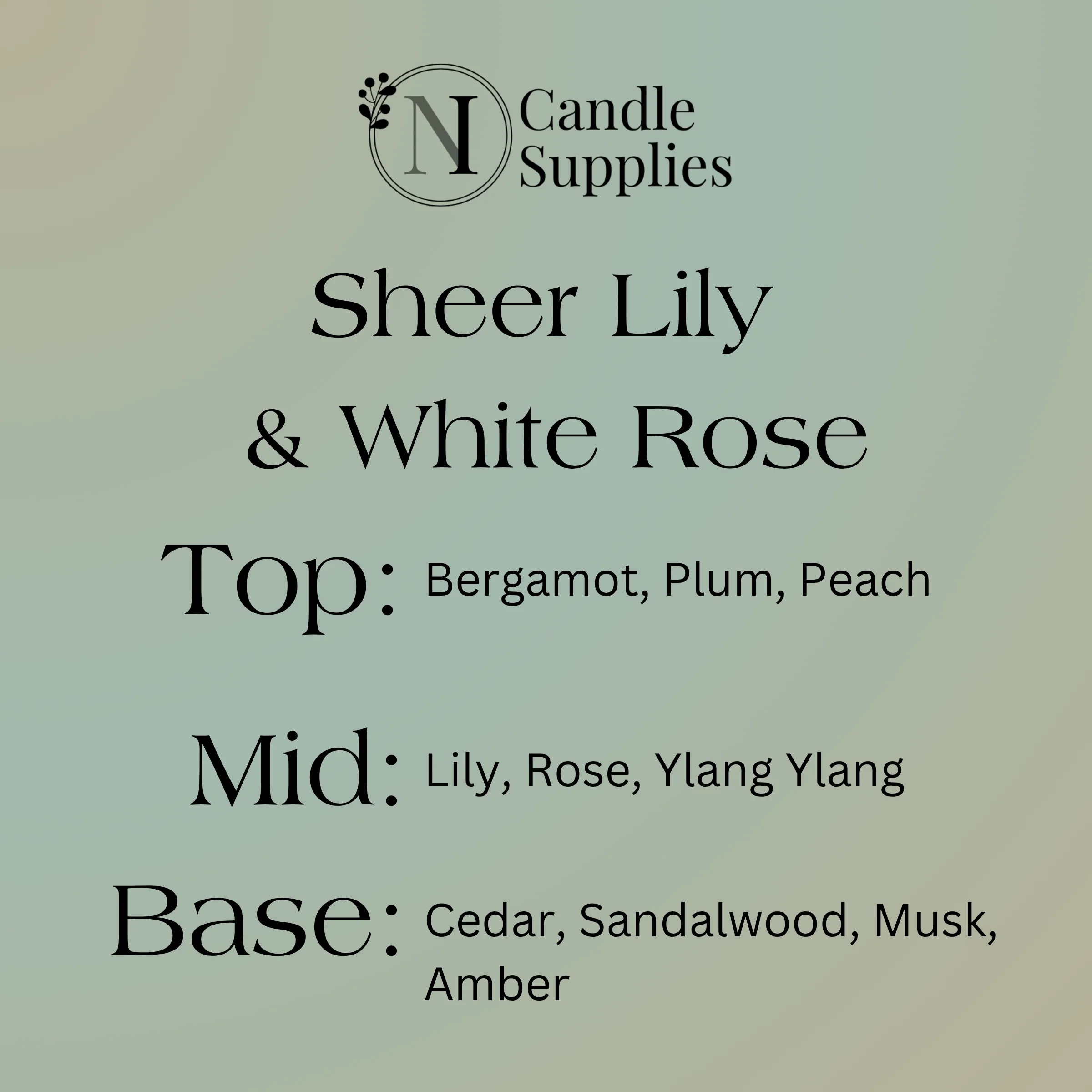 Sheer Lily & White Rose Wax Melt Sample - Image 2