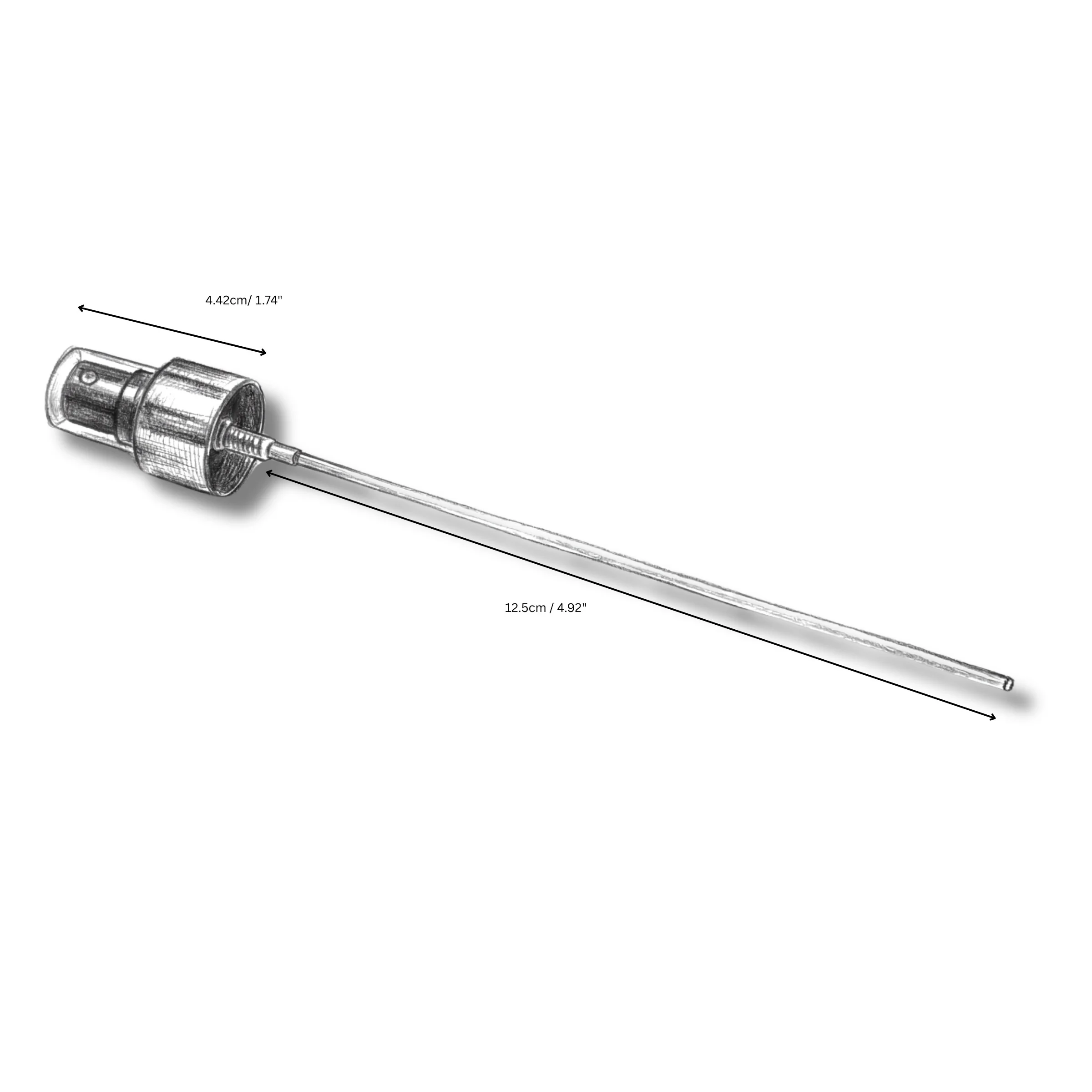 Smooth Black Atomiser - Image 3