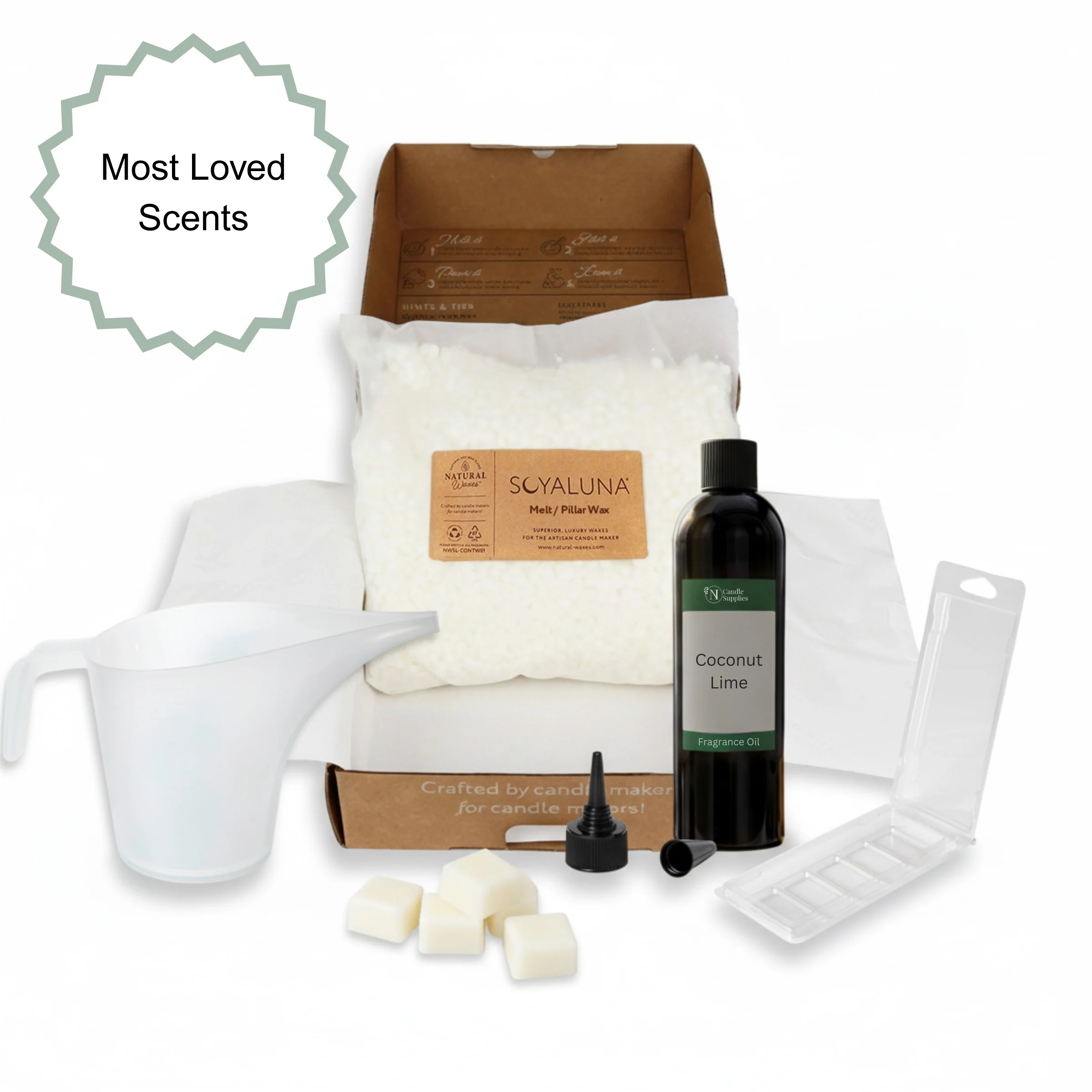 Melt Making Kit - Coconut Lime